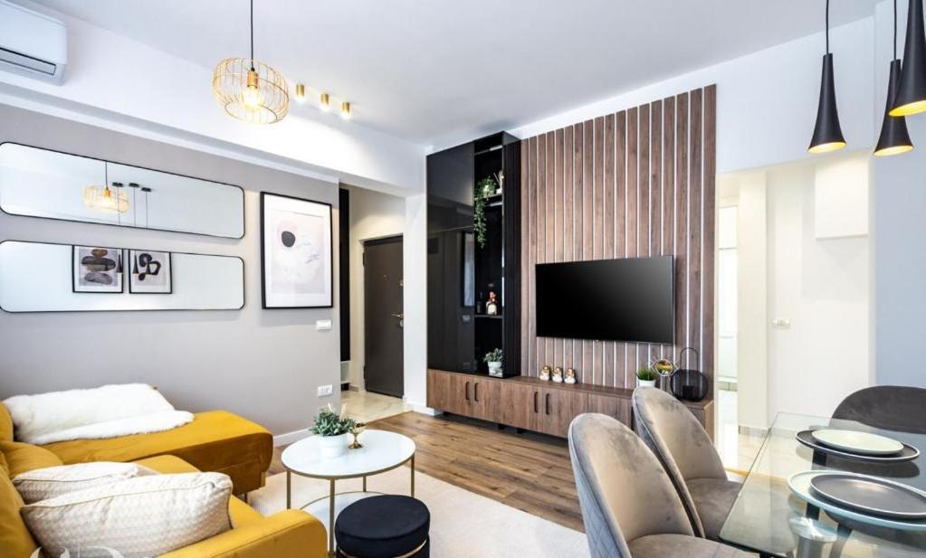 Majestic Apartament With View In Magheru Bucureşti Ngoại thất bức ảnh