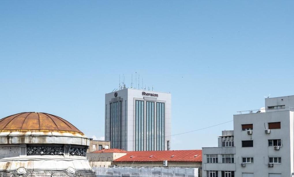 Majestic Apartament With View In Magheru Bucureşti Ngoại thất bức ảnh